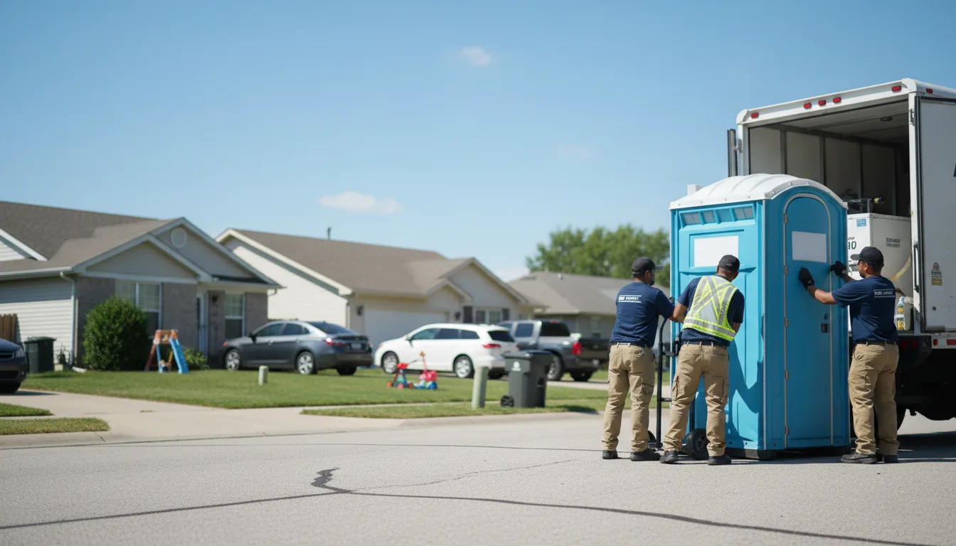 Standard Porta Potty Rentals in Garnett, KS near me